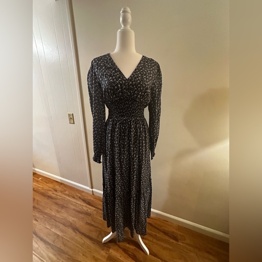 & Other Stories Long Sleeve Maxi Dress